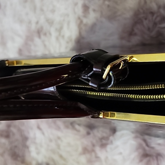 Authentic Louis Vuitton 0Monogram Vernis business handbag - Picture 4 of 8